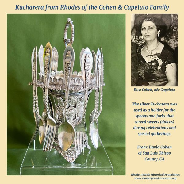 Donated Artifact Kucharera Cohen Capeluto Family